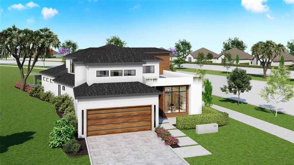 3581 Taryn Court Plano, TX 75074 - Photo 2 of 8 a front view of a house with garden