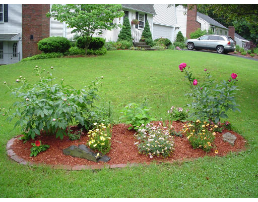 81 Albemarle Road Longmeadow, MA 01106 - Photo 16 of 16 a view of a house with a yard and garden