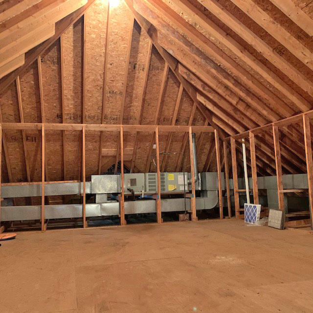 1419 Lee Ford Camp Road Ridgeway, VA 24148 - Photo 29 of 43 attic, floored, could easily be finished