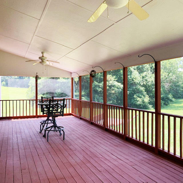 1419 Lee Ford Camp Road Ridgeway, VA 24148 - Photo 37 of 43 spacious rear deck