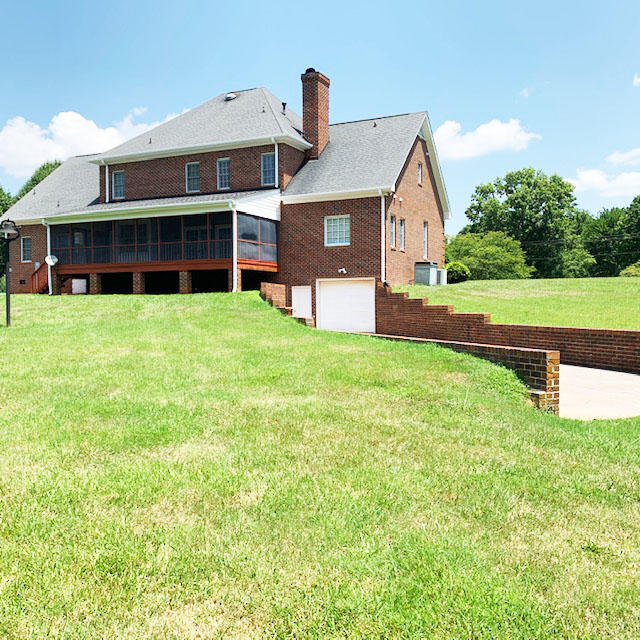 1419 Lee Ford Camp Road Ridgeway, VA 24148 - Photo 41 of 43 rear showing single garage under