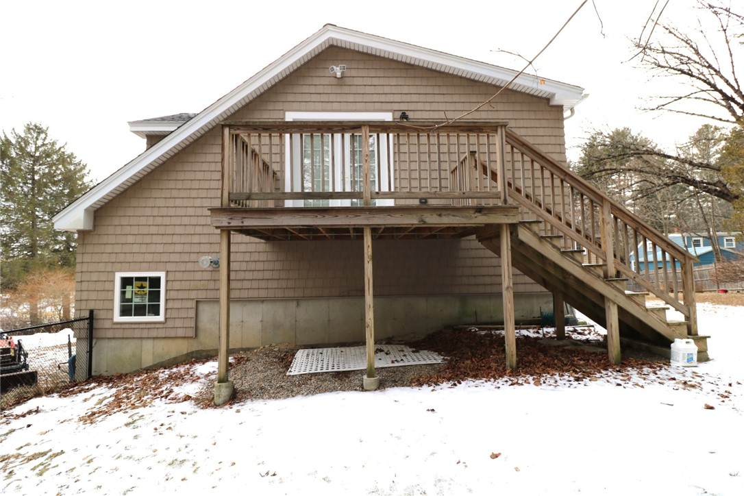 125 Inman Road Burrillville, RI 02830 - Photo 48 of 50 Back view with entry to loft.