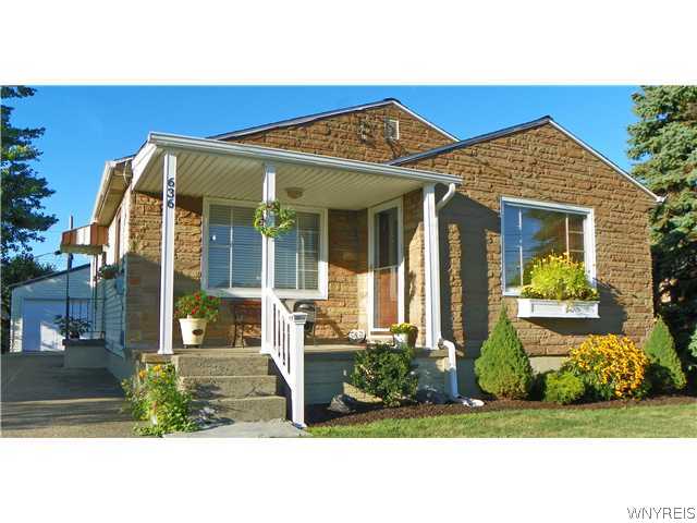 636 Potters Road West Seneca, NY 14224 - Photo 1 of 1 Exterior Front. 636 Potters Rd features an open, c