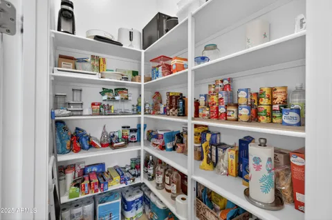 a room with lots of storage