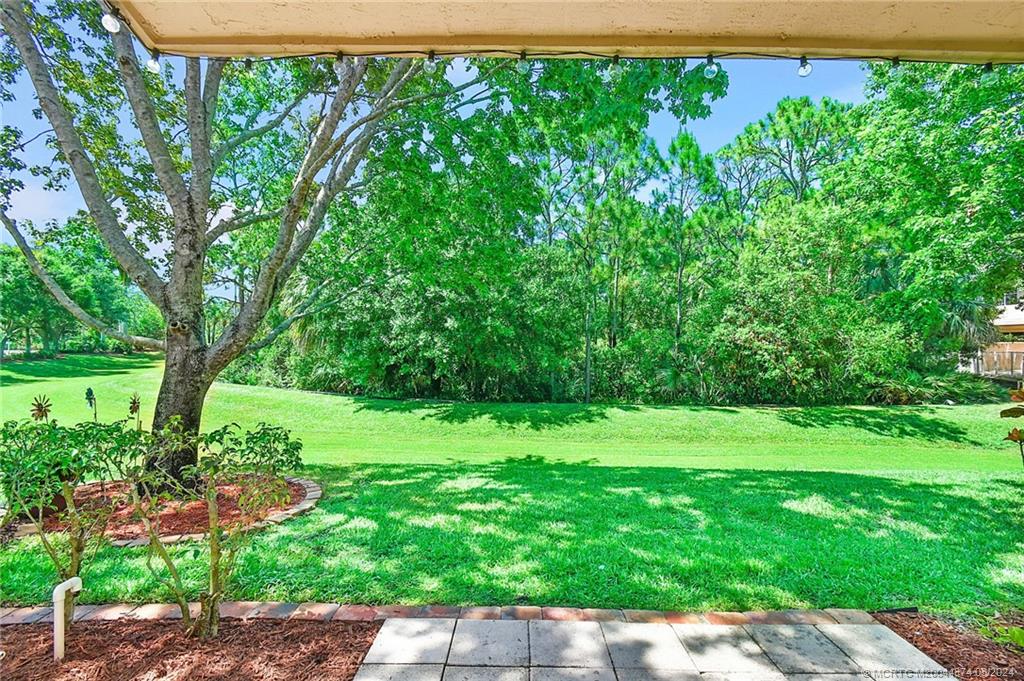 365 Southeast Bloxham Way Stuart, FL 34997 - Photo 20 of 27 a view of yard with green space