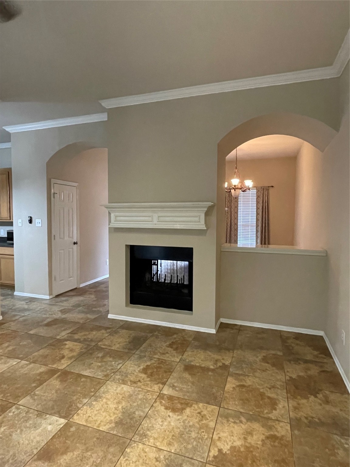 2223 Trey Rogillios Way Conroe, TX 77304 - Photo 6 of 10 a view of a livingroom with a fireplace