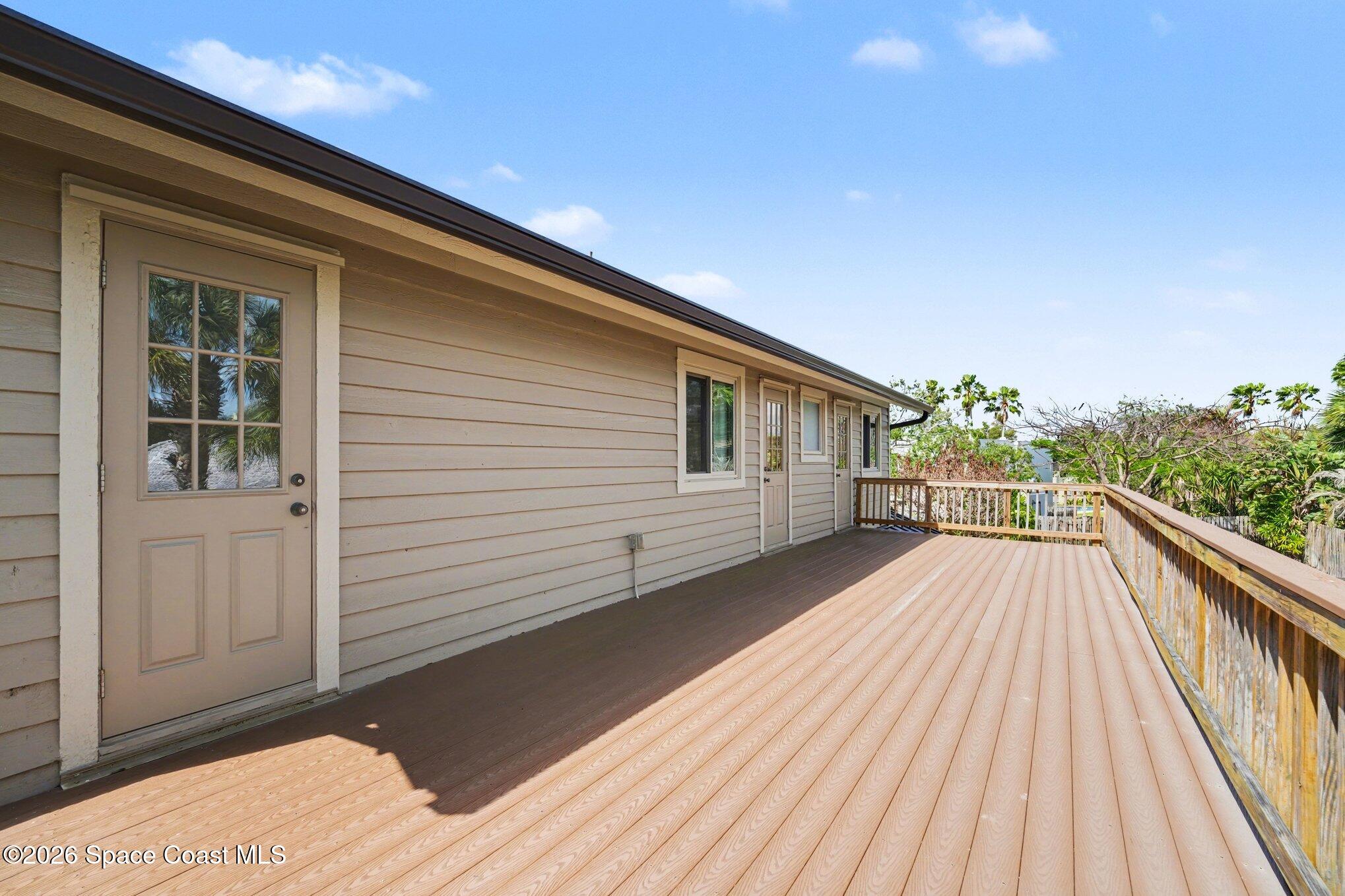 568 Rio Casa Drive North Indialantic, FL 32903 - Photo 17 of 45 a view of a house with a balcony