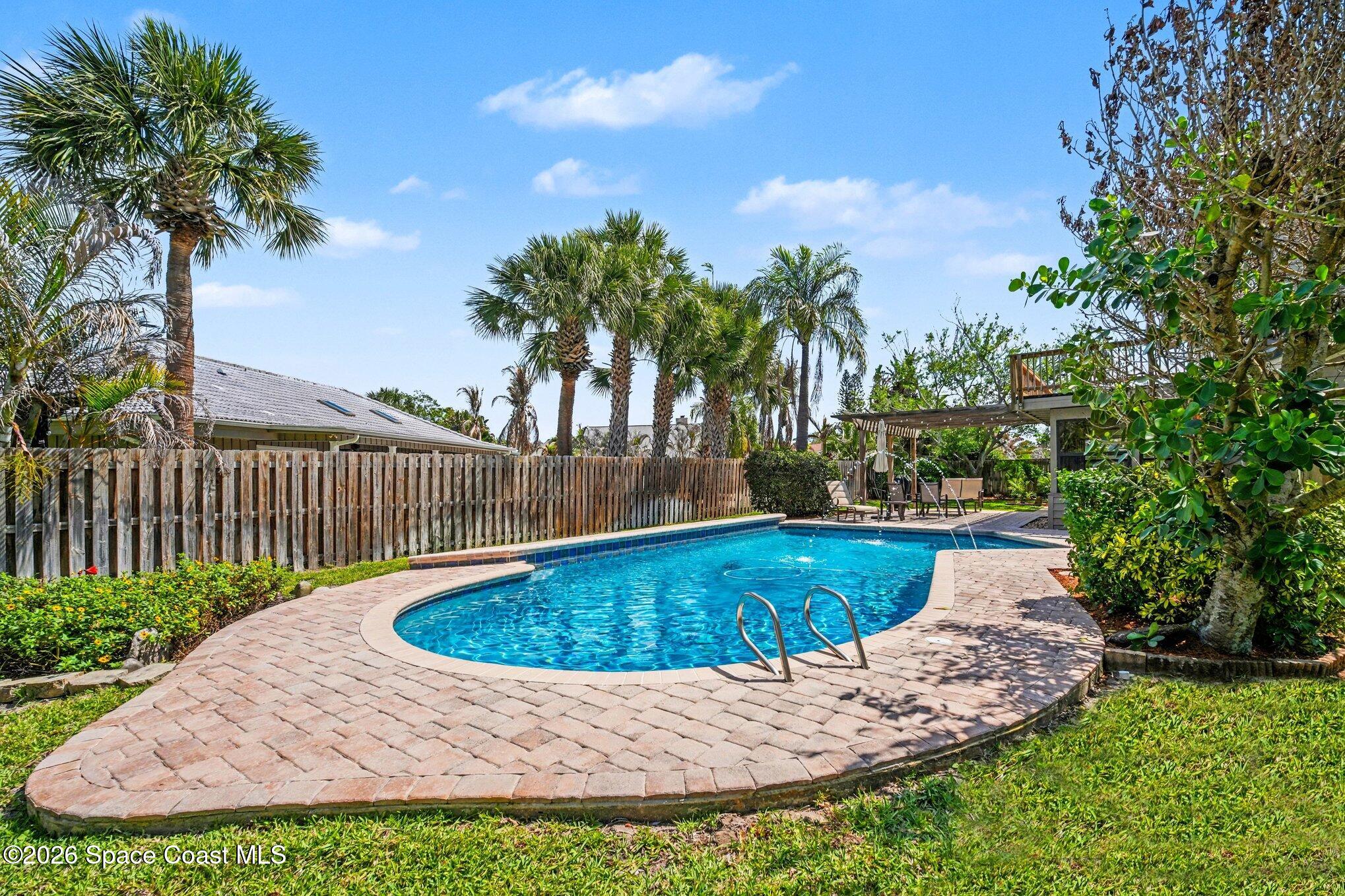 568 Rio Casa Drive North Indialantic, FL 32903 - Photo 35 of 45 a view of swimming pool having outdoor seating