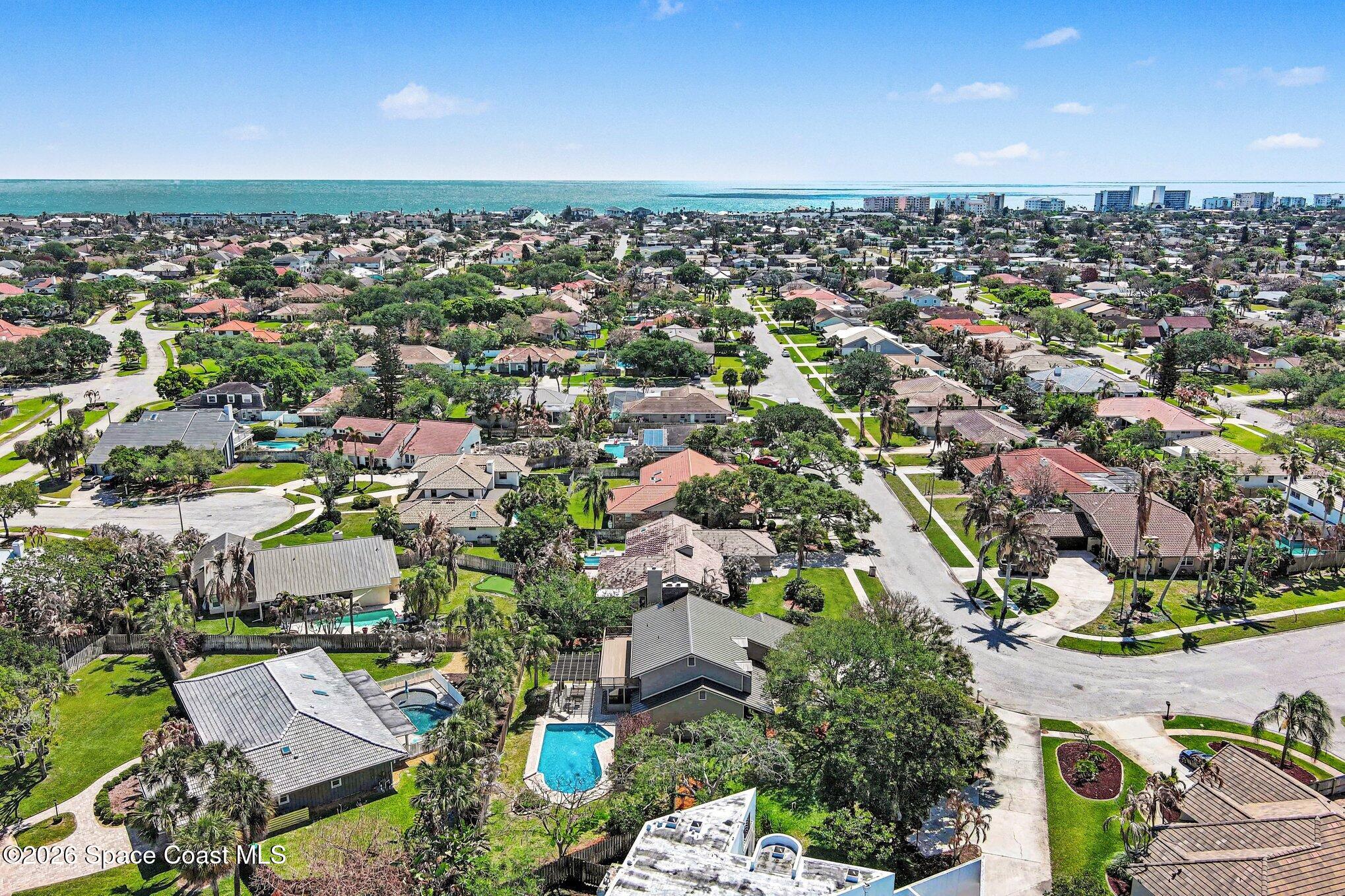 568 Rio Casa Drive North Indialantic, FL 32903 - Photo 41 of 45 an aerial view of a city