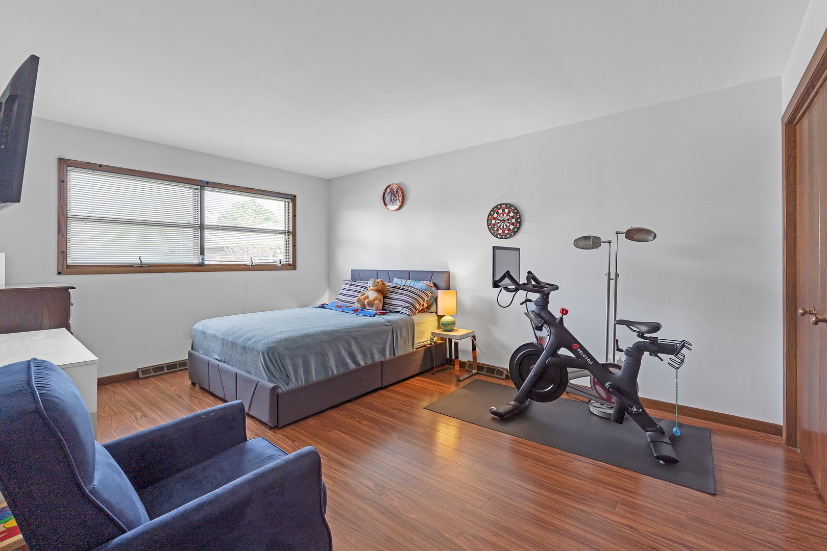 11020 Raleigh Street Westchester, IL 60154 - Photo 18 of 27 a bedroom with furniture a bed and a window
