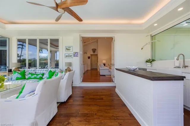 a view of a house and a swimming pool