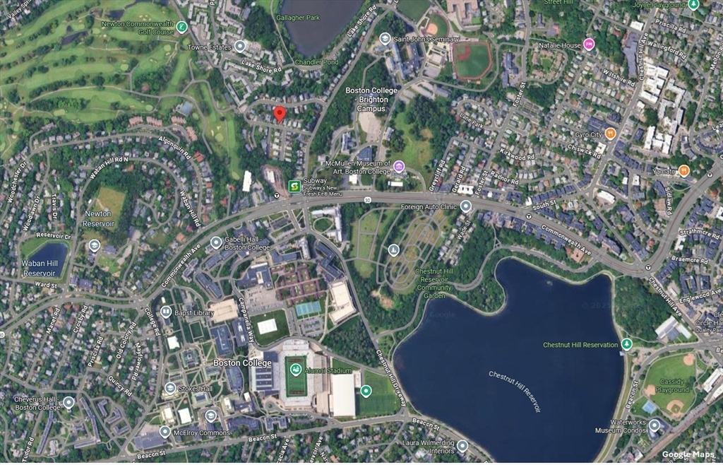 29 Undine Road Boston, MA 02135 - Photo 15 of 16 a view of building with yard