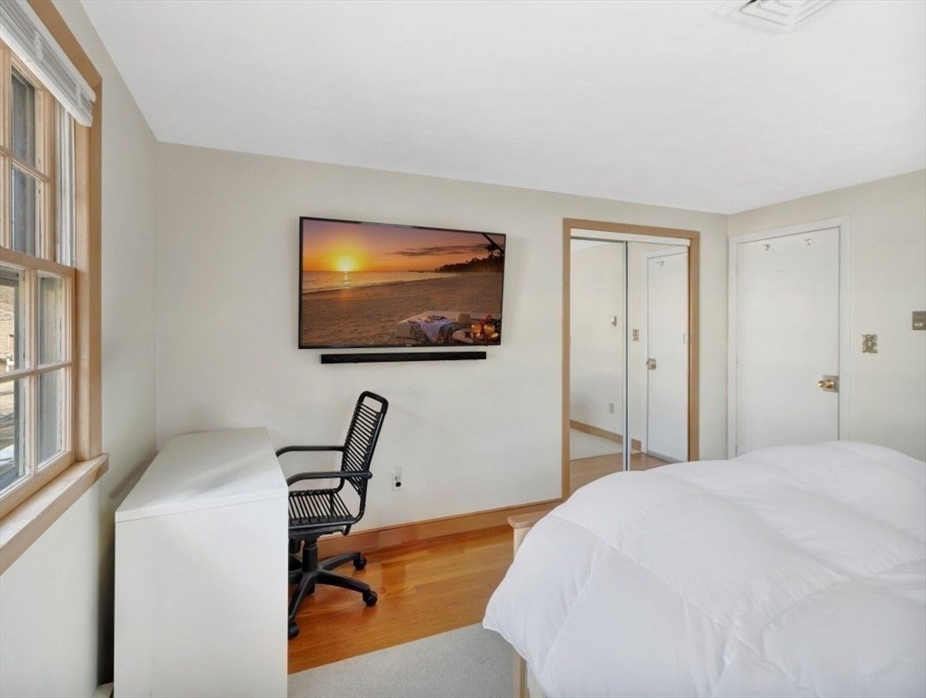 22 Susan Drive Saugus, MA 01906 - Photo 24 of 42 a bedroom with a bed and a flat screen tv