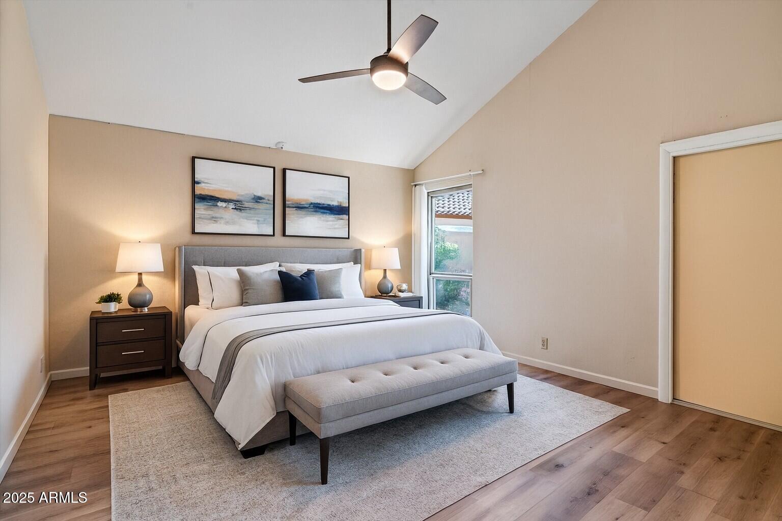 6533 North 7th Avenue, Unit 34 Phoenix, AZ 85013 - Photo 17 of 32 a bedroom with a bed and a window