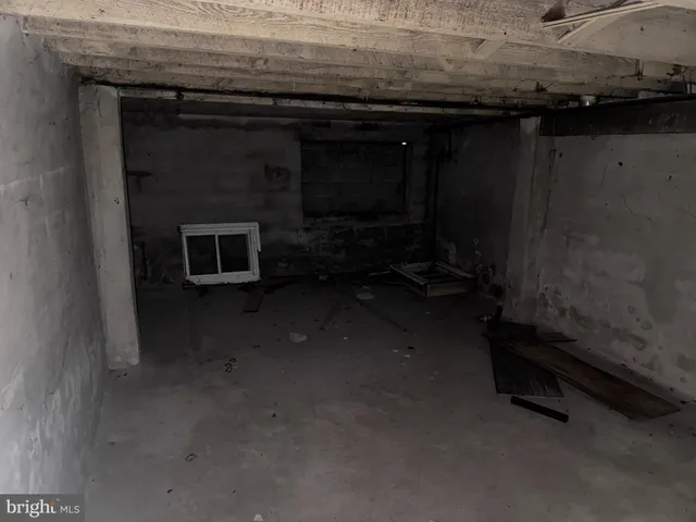 a view of storage and utility room