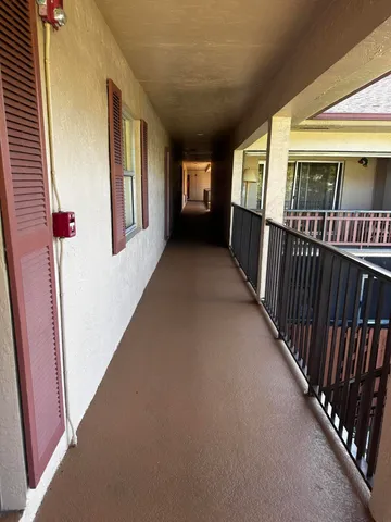 a view of balcony with outdoor space