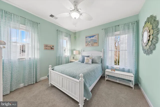 a room with furniture and a rug