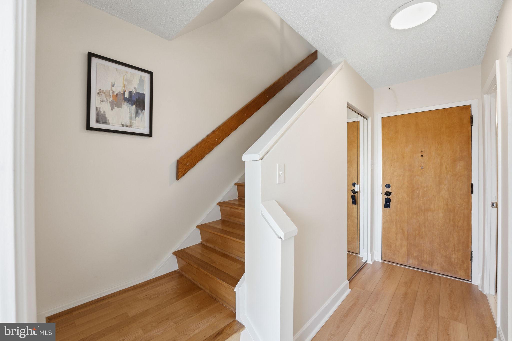 1245 13th Street Northwest, Unit 901 Washington, DC 20005 - Photo 10 of 38 a view of entryway with wooden floor