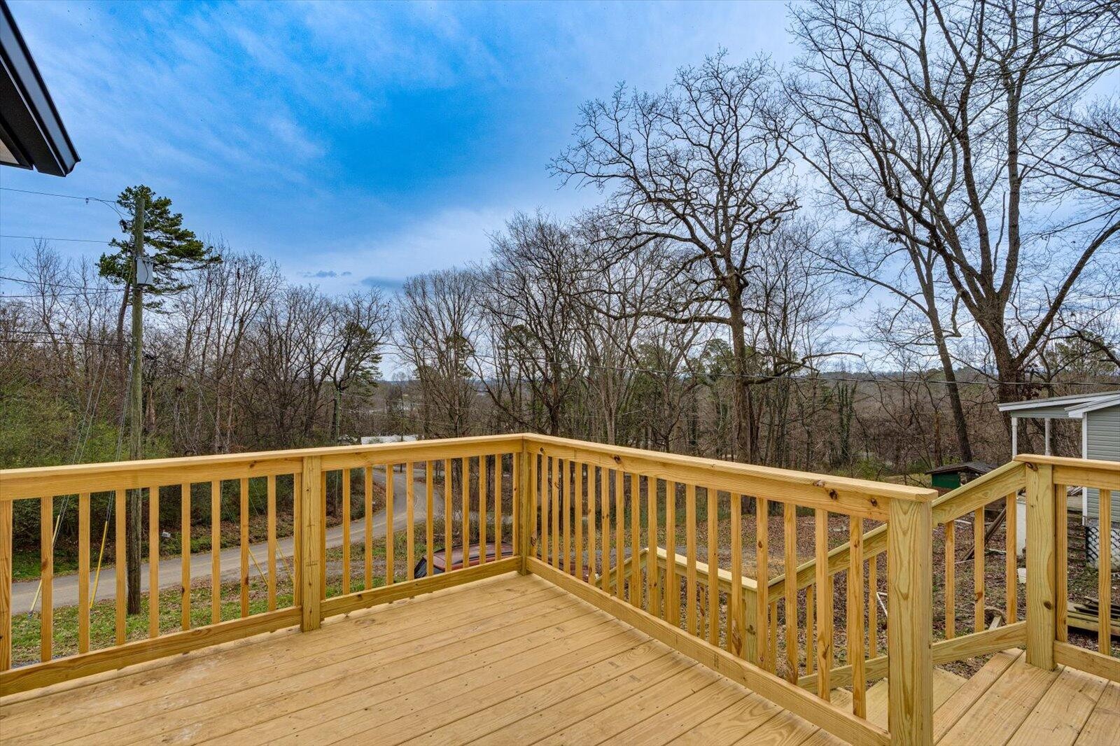 1917 Cir Drive Southwest Cleveland, TN 37311 - Photo 4 of 25 a view of wooden deck and trees with wooden fence
