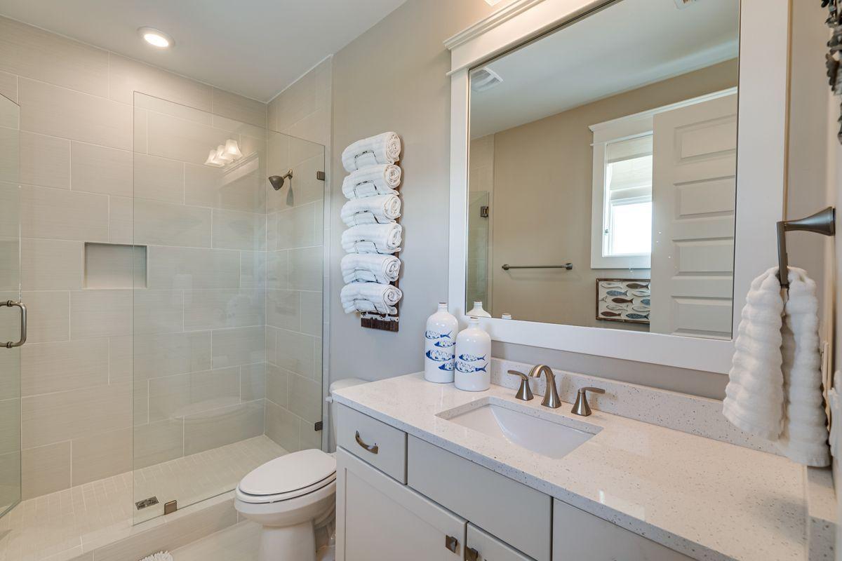 36 Clipper Street Inlet Beach, FL 32461 - Photo 23 of 44 a bathroom with a sink a toilet and shower