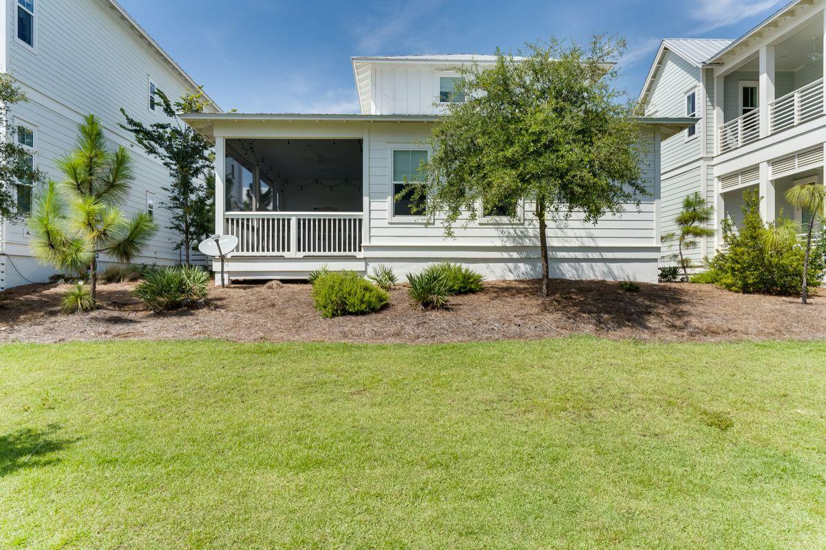 36 Clipper Street Inlet Beach, FL 32461 - Photo 36 of 44 a view of a house with a garden