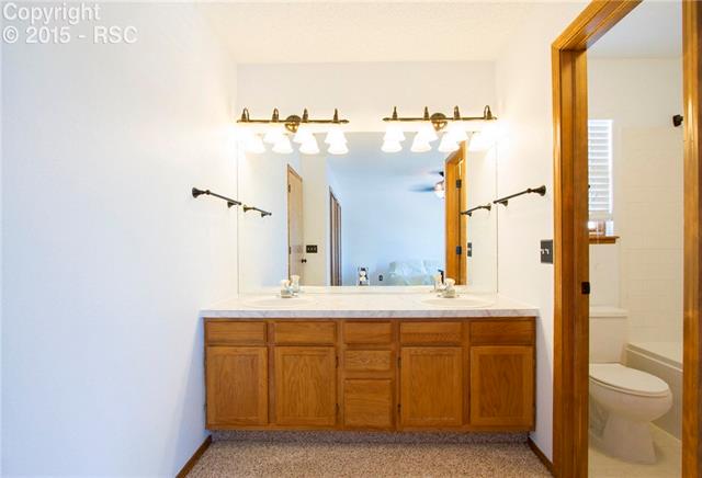 7808 Swiftrun Road Colorado Springs, CO 80920 - Photo 18 of 33 Master Bathroom