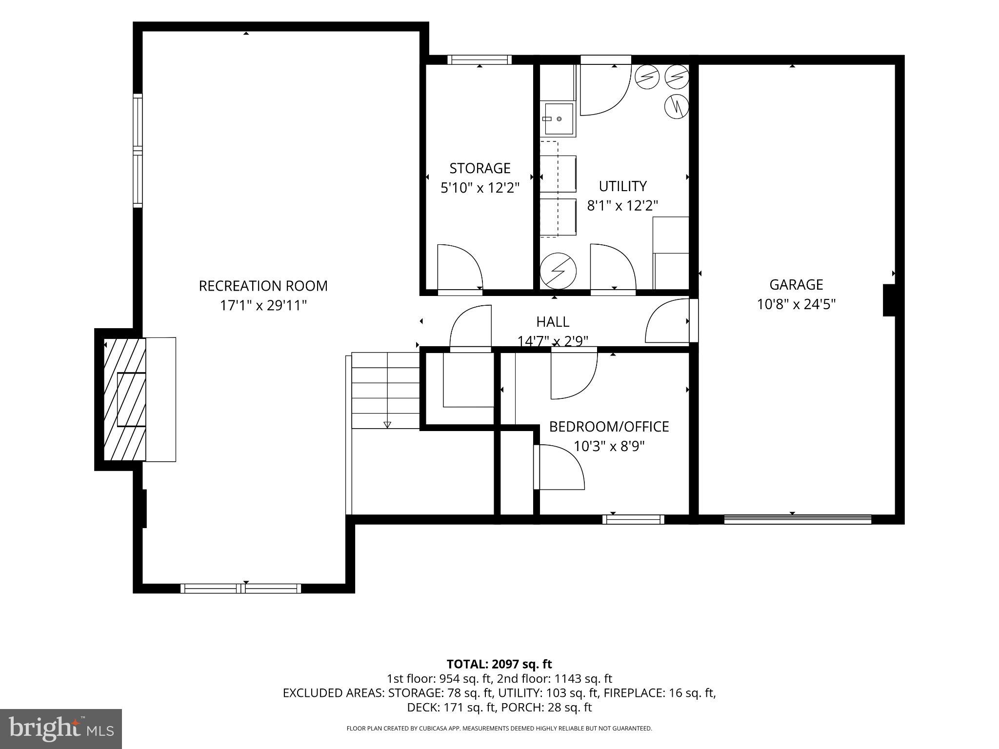 626 Edwards Road Annapolis, MD 21409 - Photo 39 of 40 Lower Level Floor Plan