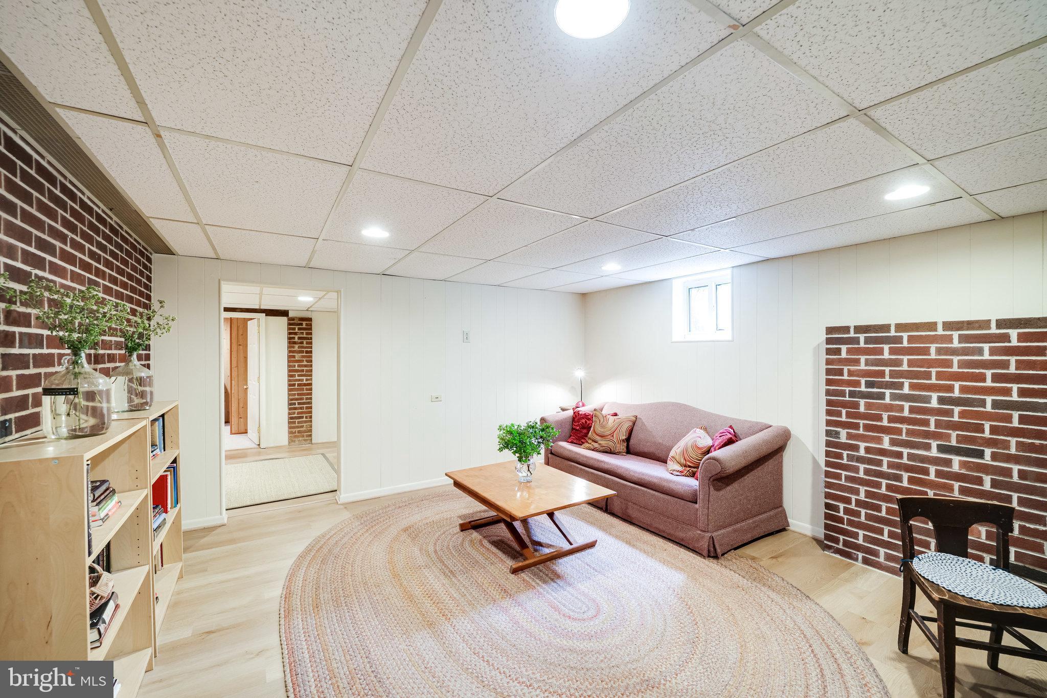 3712 Nalls Road Alexandria, VA 22309 - Photo 25 of 48 Basement with New Vinyl Plank Flooring
