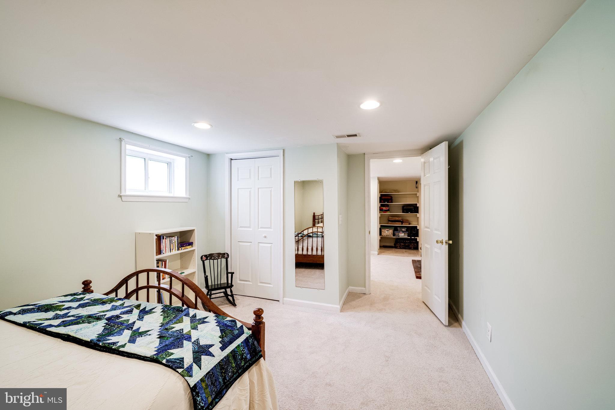 3712 Nalls Road Alexandria, VA 22309 - Photo 35 of 48 Basement Bedroom with New Carpet