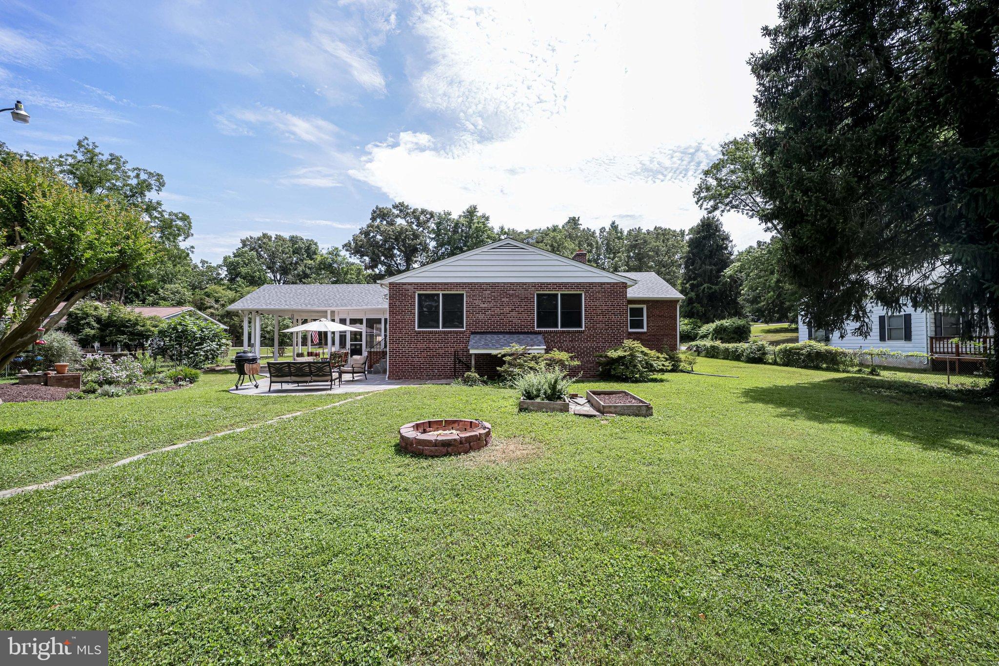 3712 Nalls Road Alexandria, VA 22309 - Photo 42 of 48 Fire Pit and Garden Beds