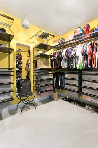 a view of storage and utility room