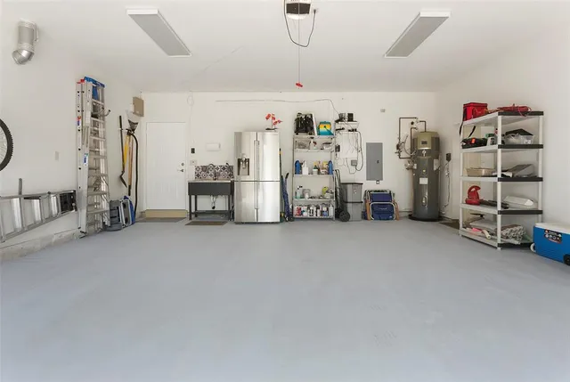 a view of storage and utility room