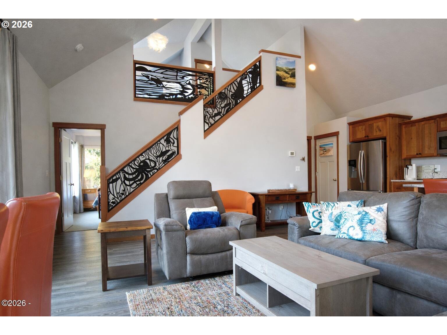 15 Shell Street Yachats, OR 97498 - Photo 9 of 47 a living room with furniture and wooden floor