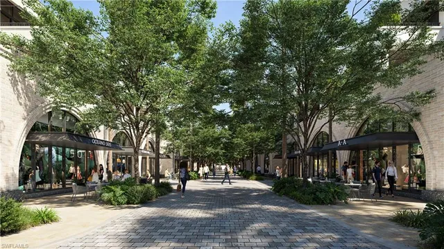 a view of a building with a street view