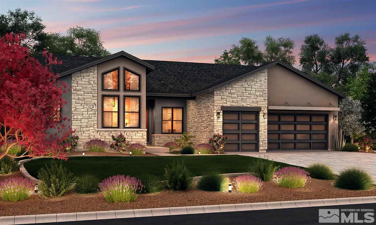 4052 Whispering Pine Loop Reno, NV 89519 - Photo 1 of 1 a front view of a house with garden