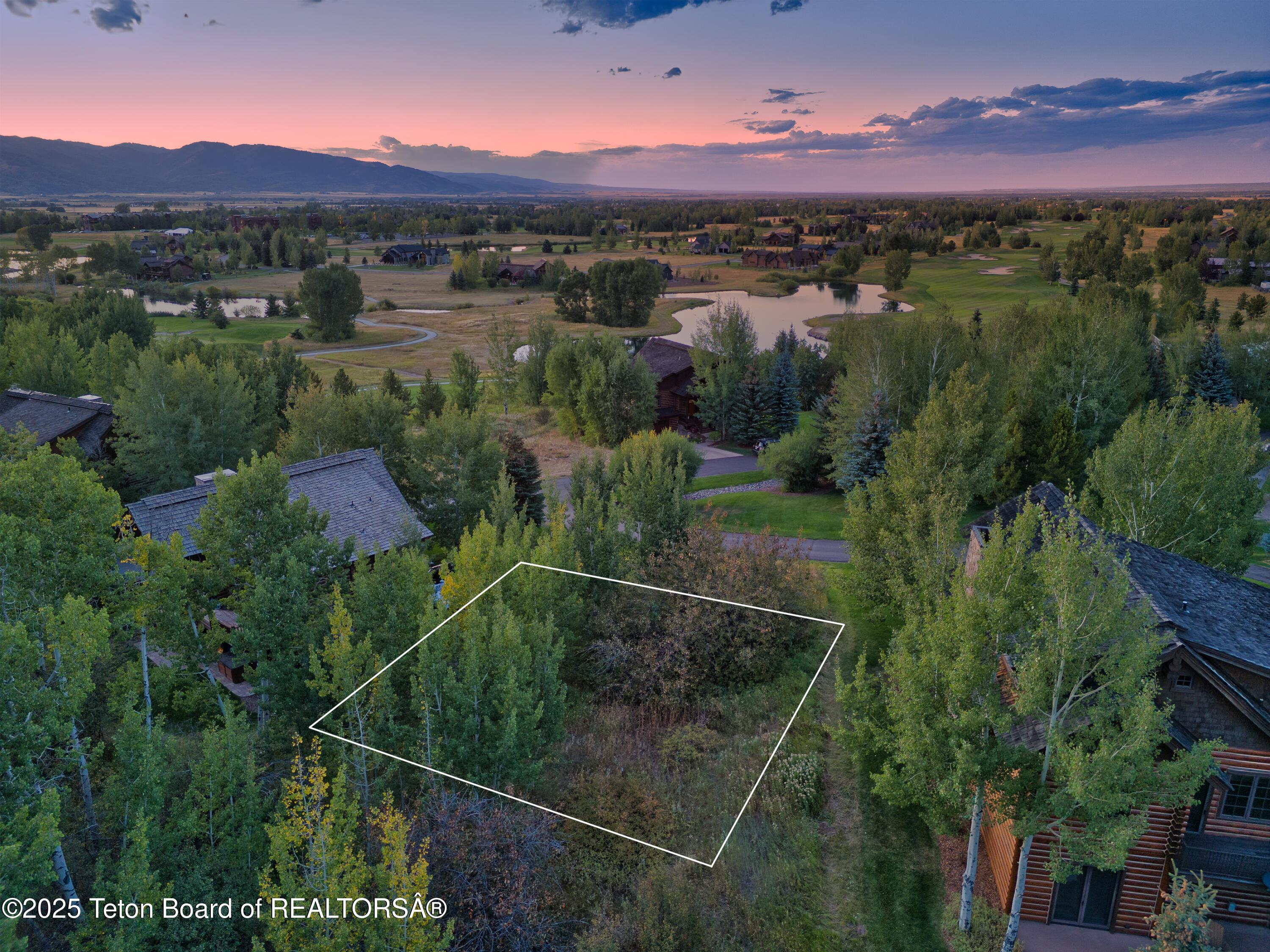 31 Bannock Circle Victor, ID 83455 - Photo 4 of 23 Site marked - aerial to northwest