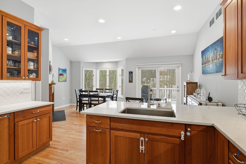 6 Shattuck Road Hadley, MA 01035 - Photo 18 of 40 a kitchen with counter top space and windows