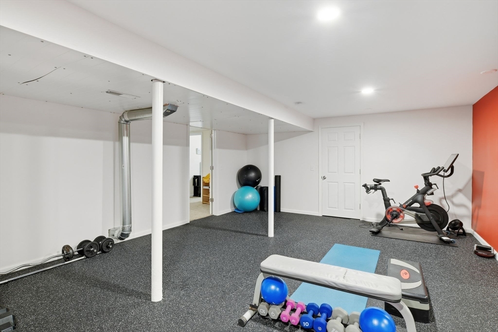 6 Shattuck Road Hadley, MA 01035 - Photo 32 of 40 a view of a room with gym equipment
