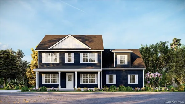 front view of house with a yard