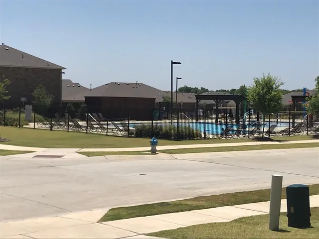 a view of a swimming pool