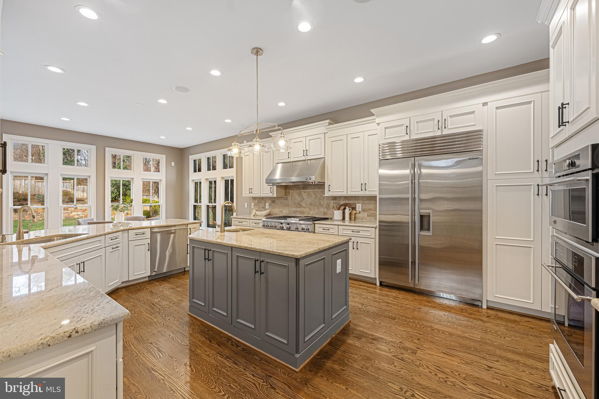 6520 Topeka Road McLean, VA 22101 - Photo 12 of 67 a kitchen with a sink stove and refrigerator