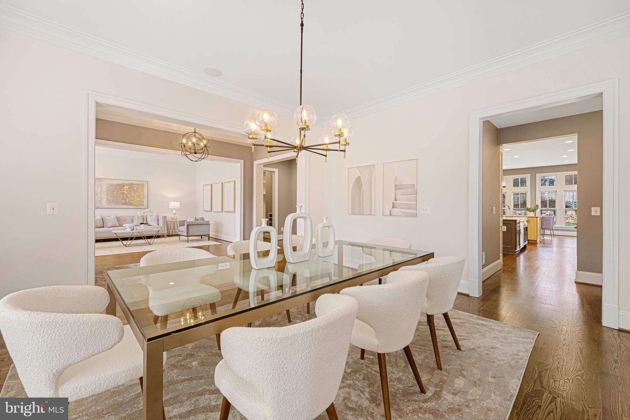 6520 Topeka Road McLean, VA 22101 - Photo 9 of 67 a very nice looking dining room with a table and chairs