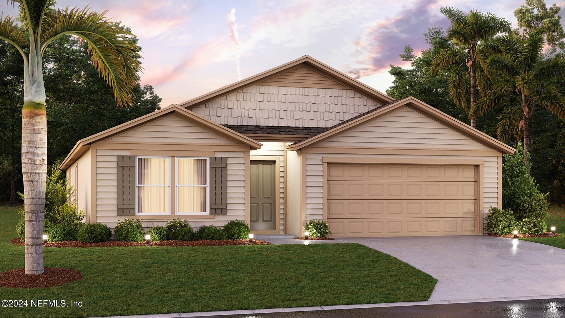 5574 Rustic Thorn Road Jacksonville, FL 32219 - Photo 1 of 63 1862-Cali-B-Dusk-elev_DSK_MAR2023_WEB