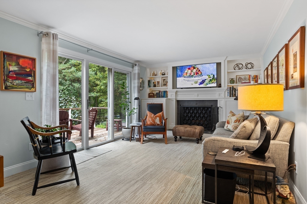 40 Richardson Road Boxborough, MA 01719 - Photo 15 of 39 a living room with furniture and a fireplace