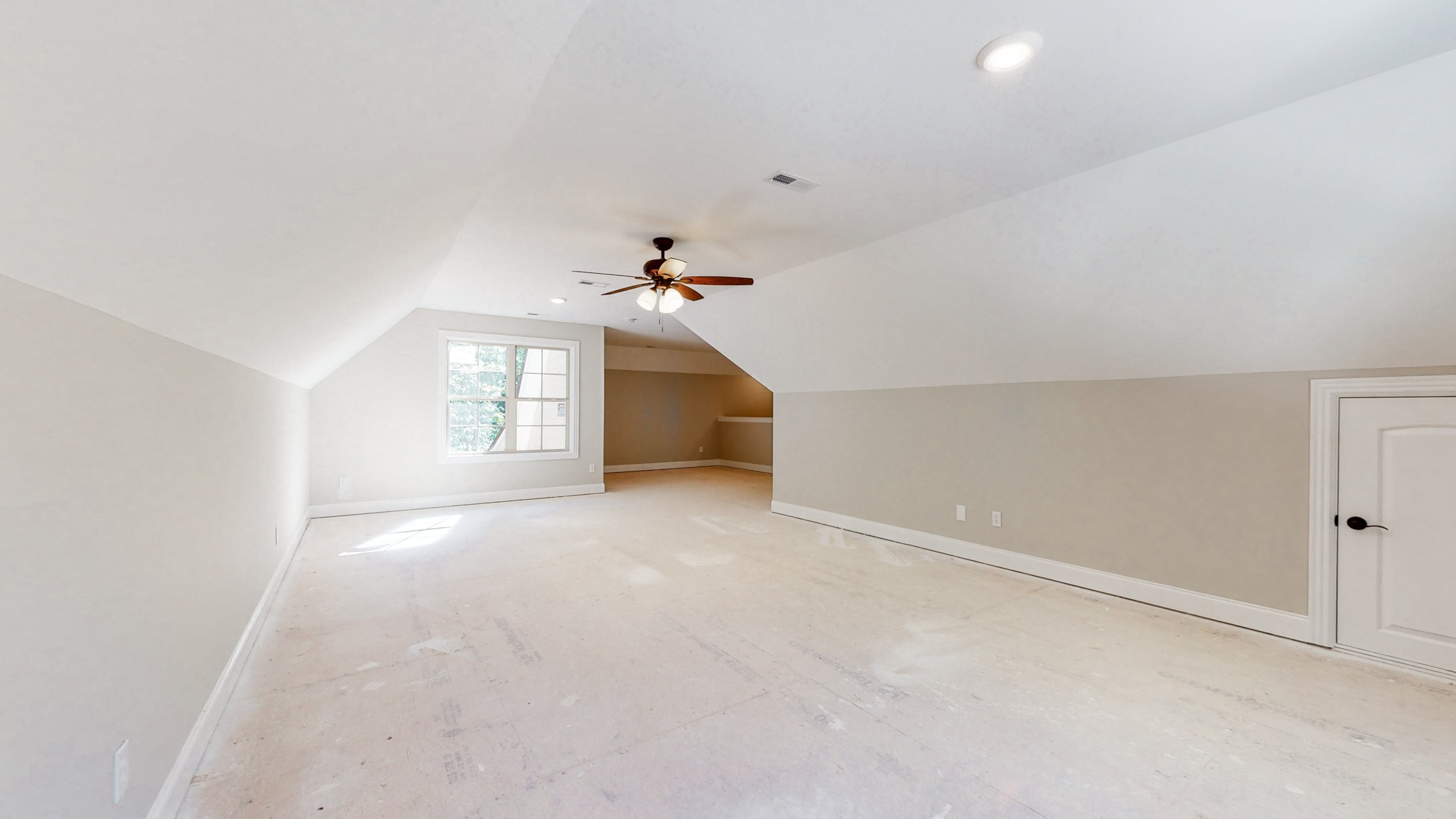 3191 B Greens Mill Road Spring Hill, TN 37174 - Photo 35 of 50 a view of a big room with windows and chandelier fan