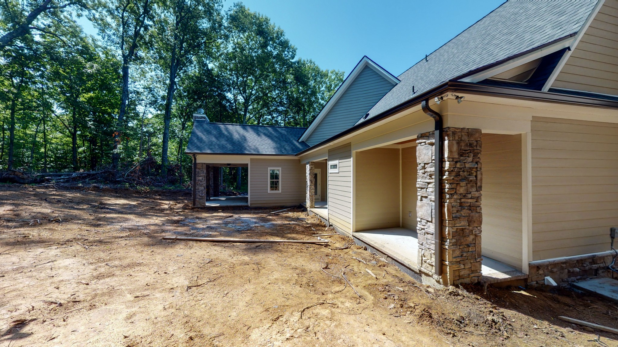 3191 B Greens Mill Road Spring Hill, TN 37174 - Photo 38 of 50 a view of a house with backyard and trees