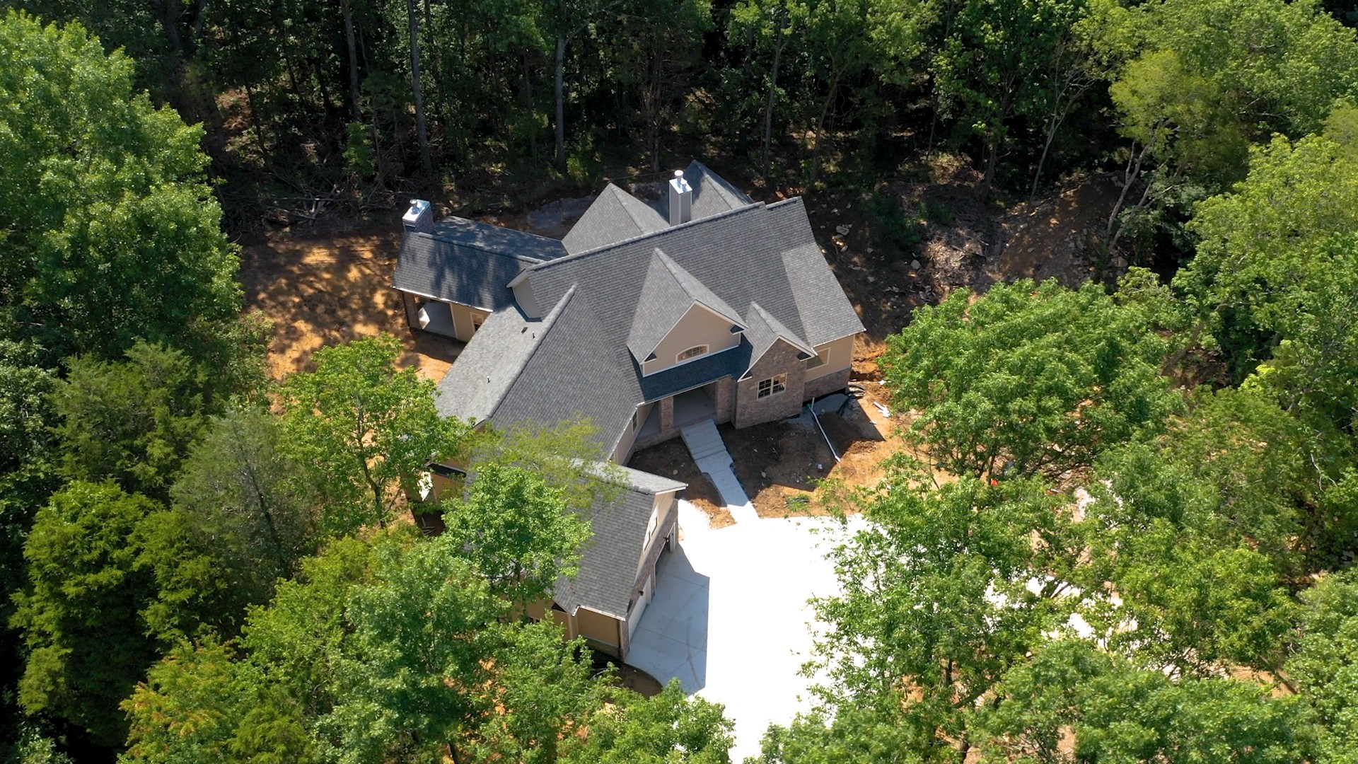 3191 B Greens Mill Road Spring Hill, TN 37174 - Photo 8 of 50 an aerial view of a house with a yard