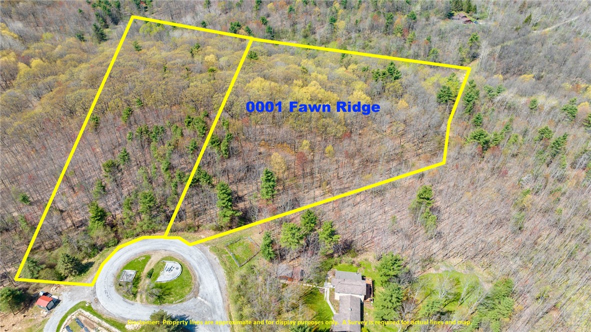 1 Fawn Ridge Canandaigua, NY 14424 - Photo 1 of 1 0001 Fawn Ridge is the larger parcel on the right