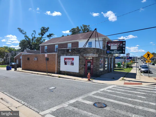 a view of a room with many windows
