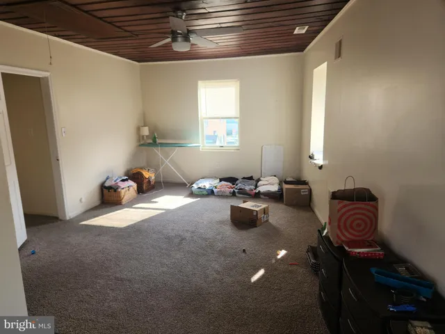 a gym hall with exercise machine